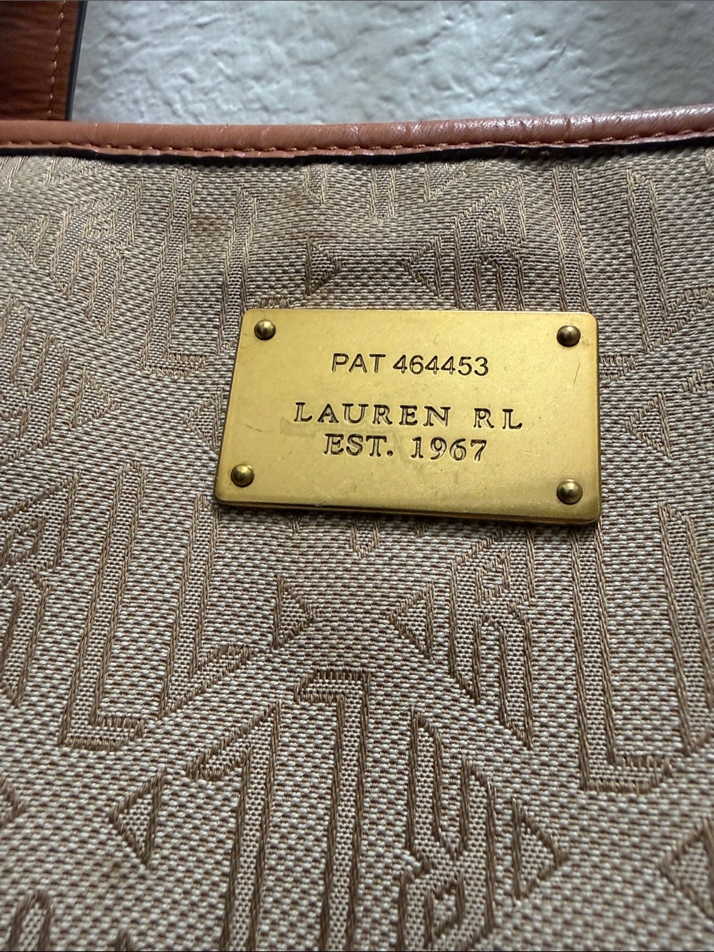 Lauren Ralph Lauren purse handbag 2000s retro vintage - Picture 2 of 11